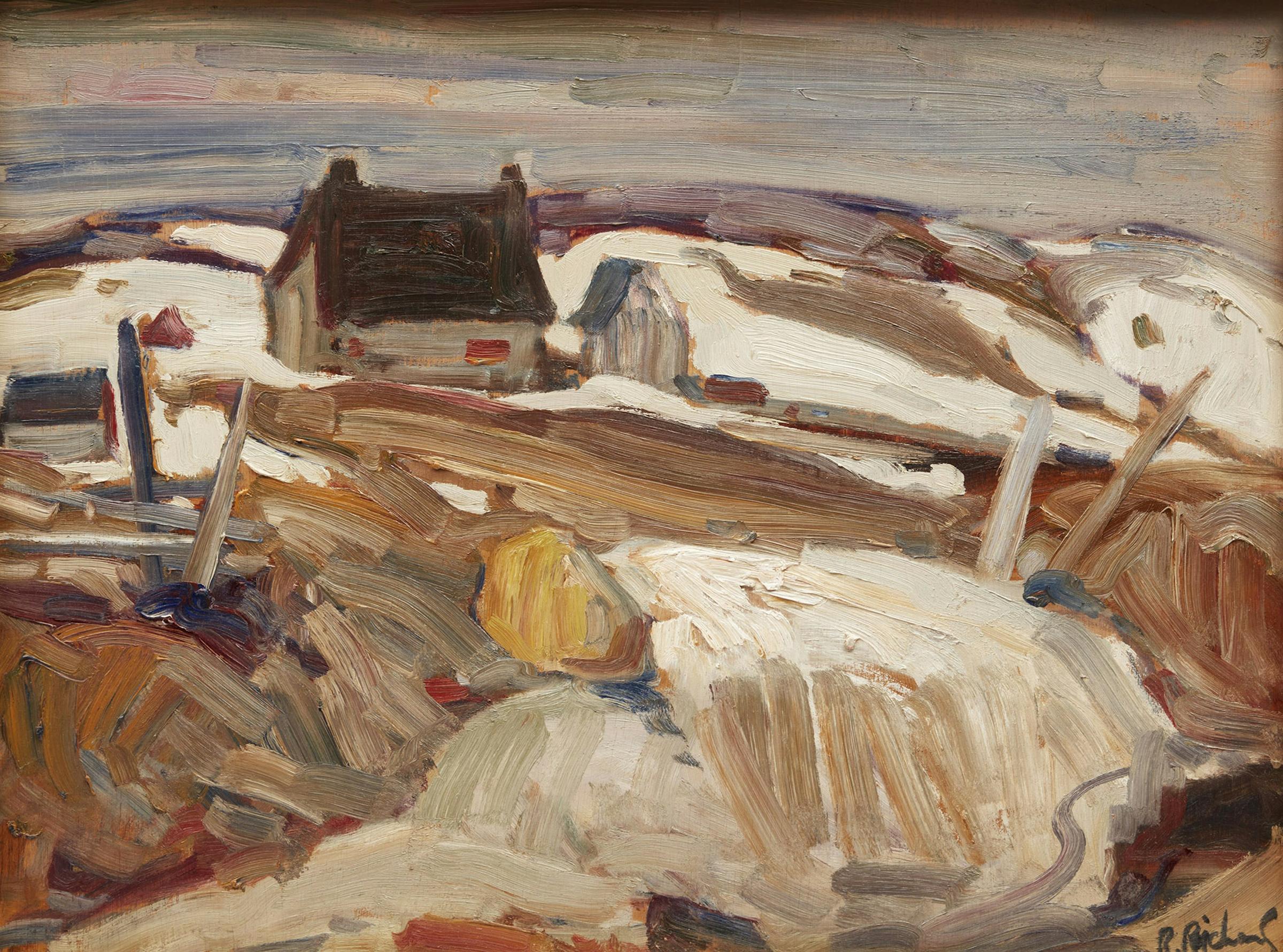 René Jean Richard (1895-1982) - Winter Landscape
