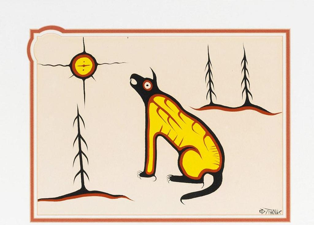 Roy Thomas (1949-2004) - Native Scene