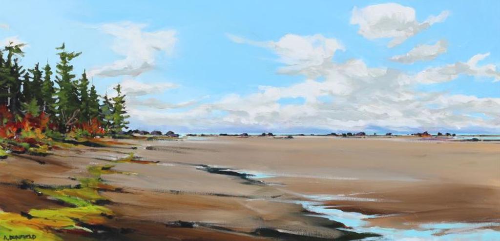 Allan Dunfield (1950) - Summer Tide Lines (Near Qualicum Beach); 2009