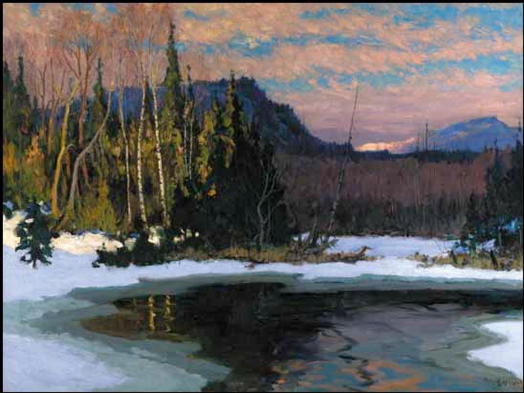 Maurice Galbraith Cullen (1866-1934) - Rivière du Diable près du Mont-Tremblant