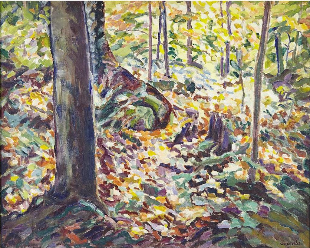 Edith Grace (Lawson) Coombs (1890-1986) - Autumn Woodland, Camp Charmette