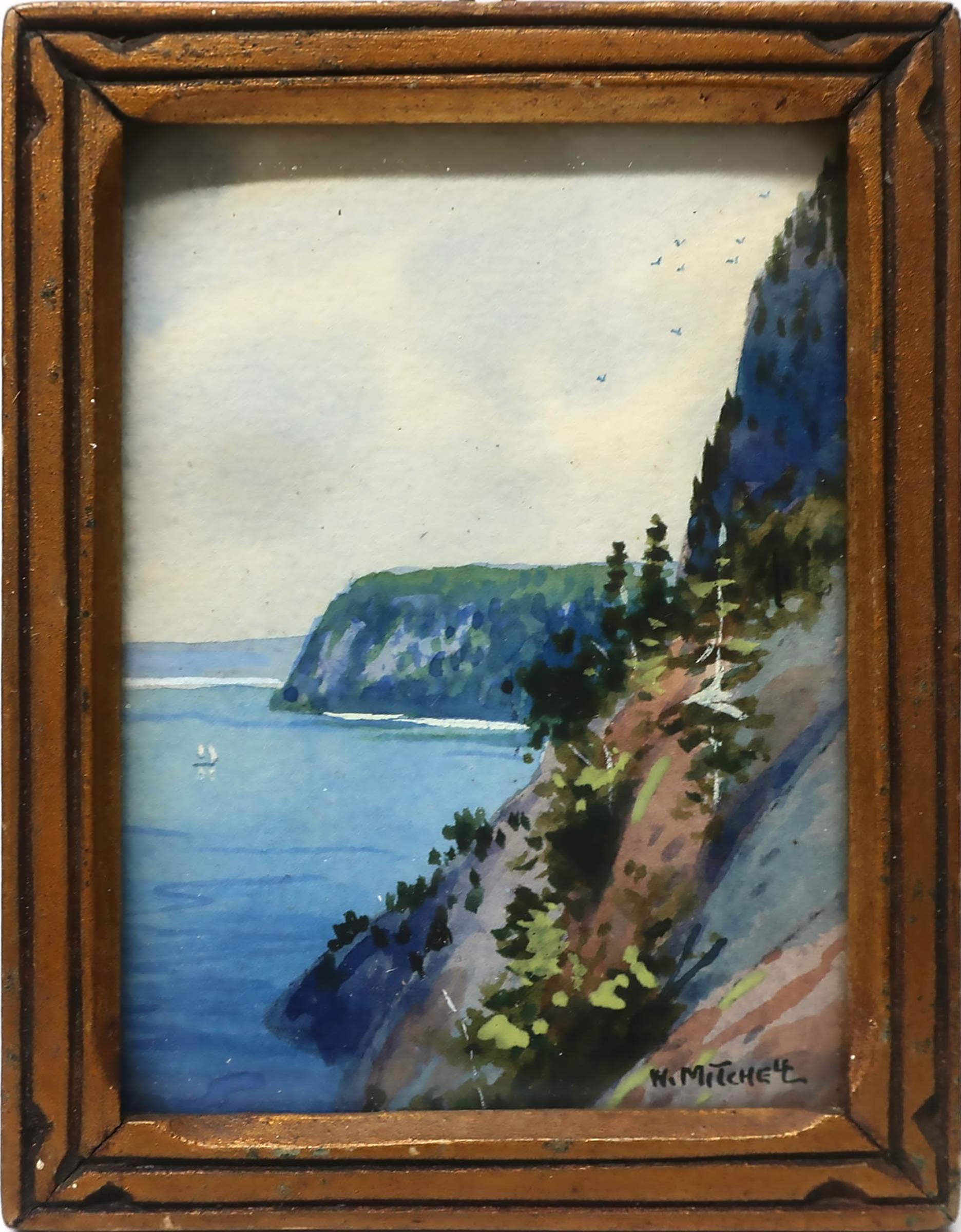 Willard Morse Mitchell (1879-1955) - A View Of Beautiful And Historic Saguenay River, P.Q.