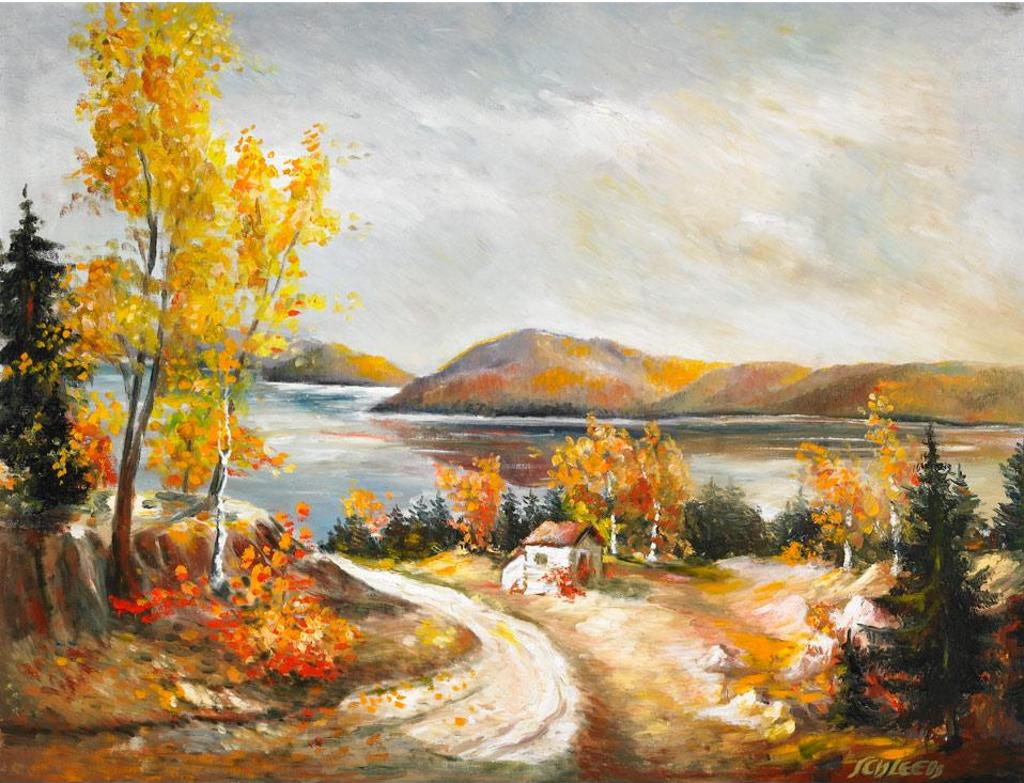 Hans Martin Schleeh (1928-2001) - Autumn Landscape