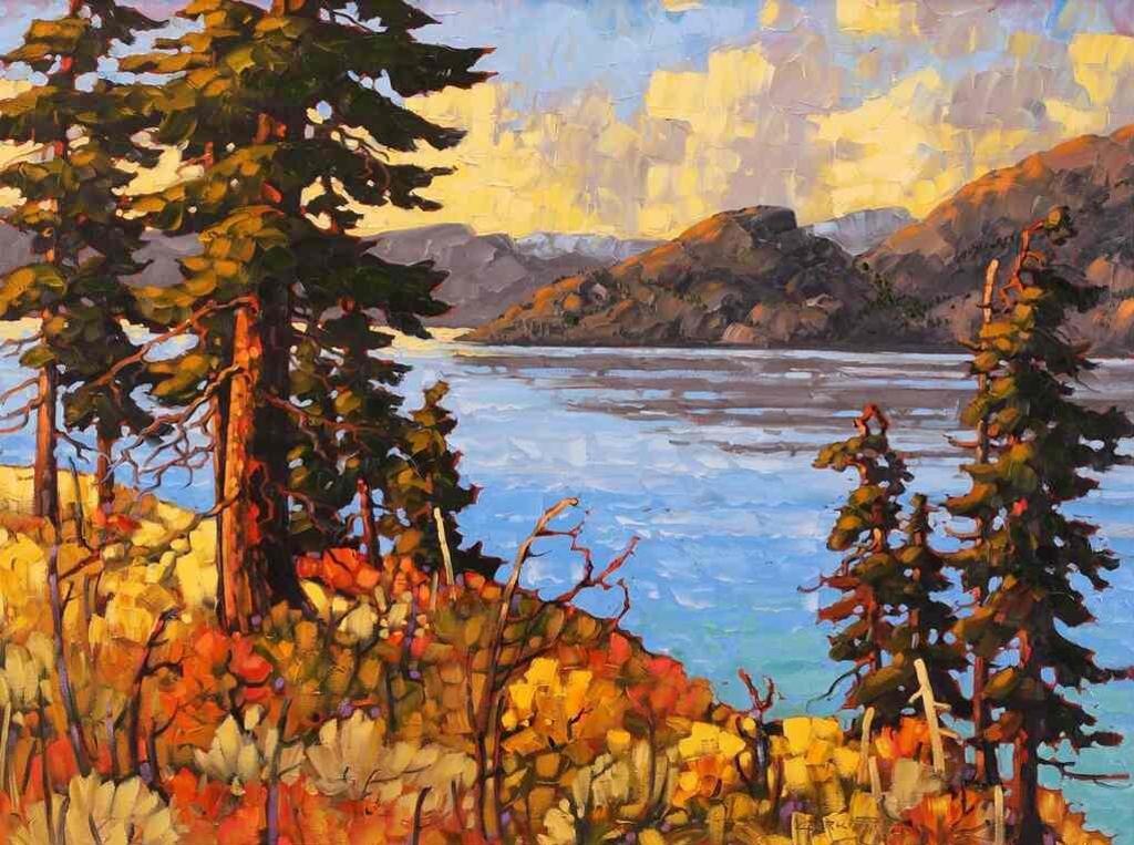 Rod Charlesworth (1955) - Across Okanagan Lake, September; 2010