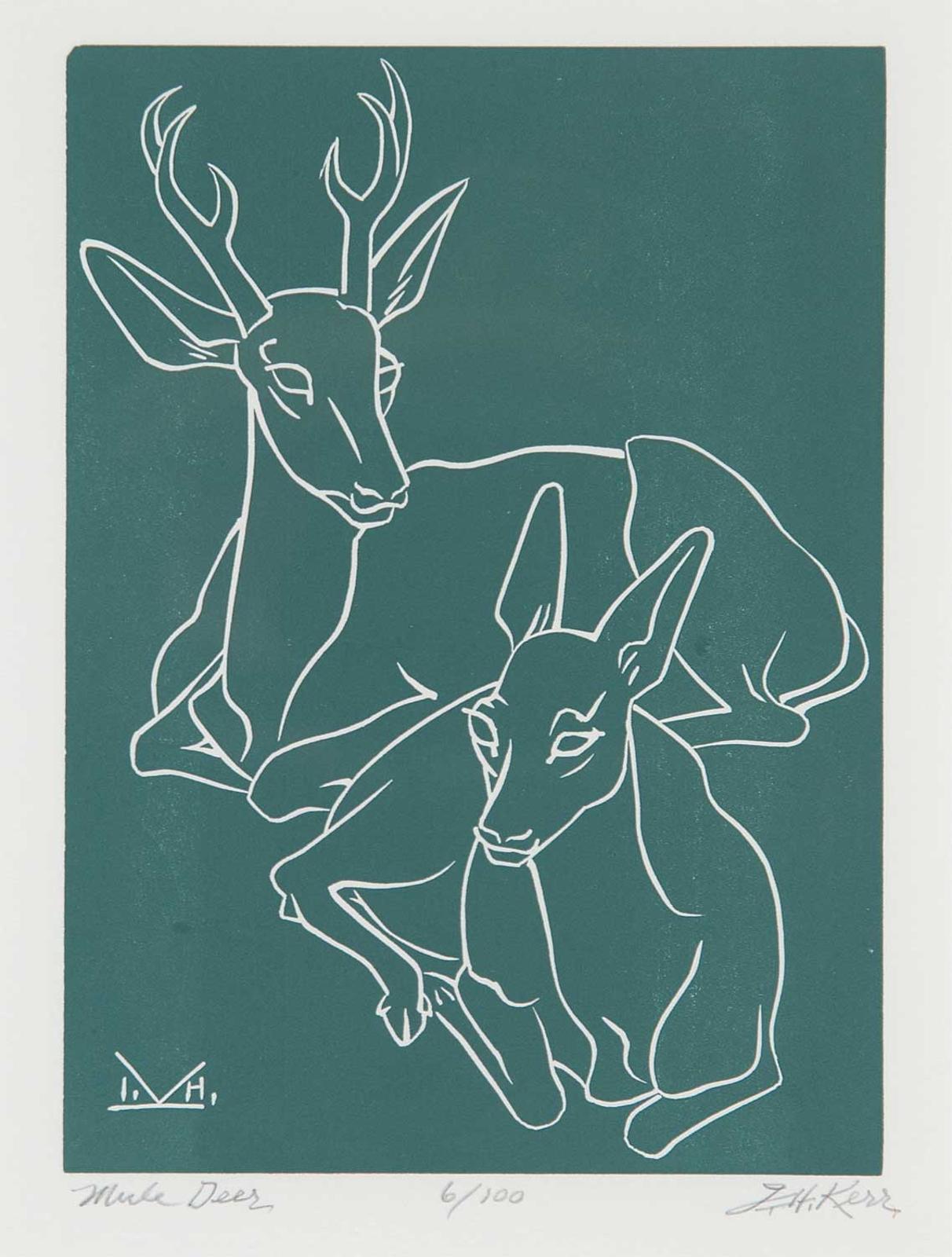 Illingworth Holey (Buck) Kerr (1905-1989) - Mule Deer  #6/100