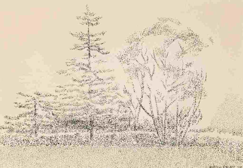 Mary Frances West Pratt (1935-2018) - Forest Landscape