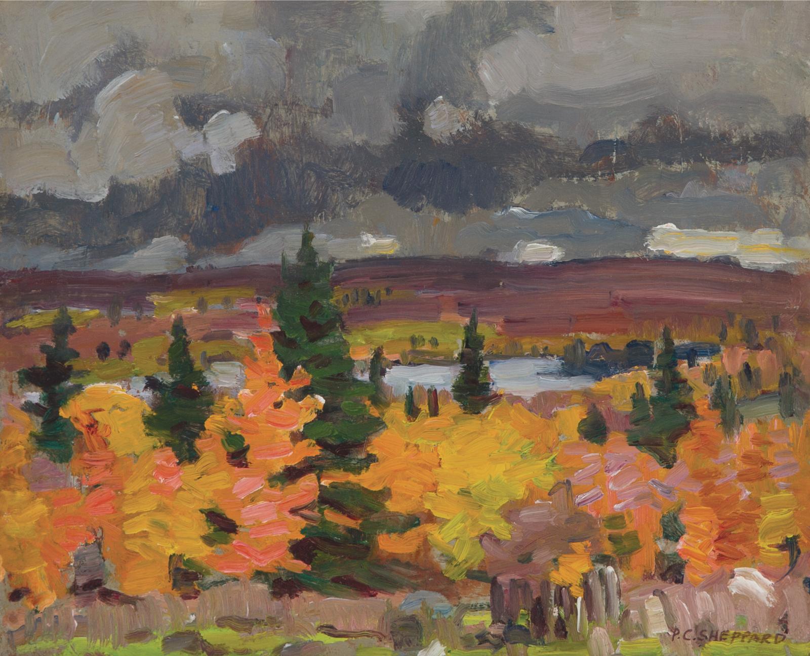 Peter Clapham (P.C.) Sheppard (1882-1965) - Autumn Landscape