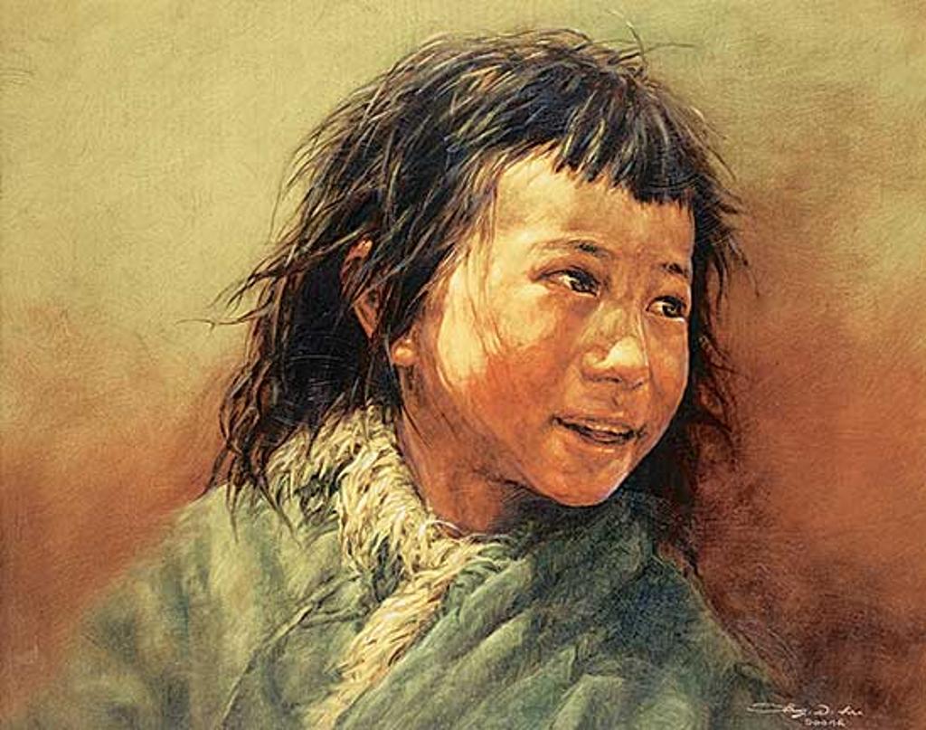 Donna Donghong Zhang (1958) - Untitled - Tibetan Boy
