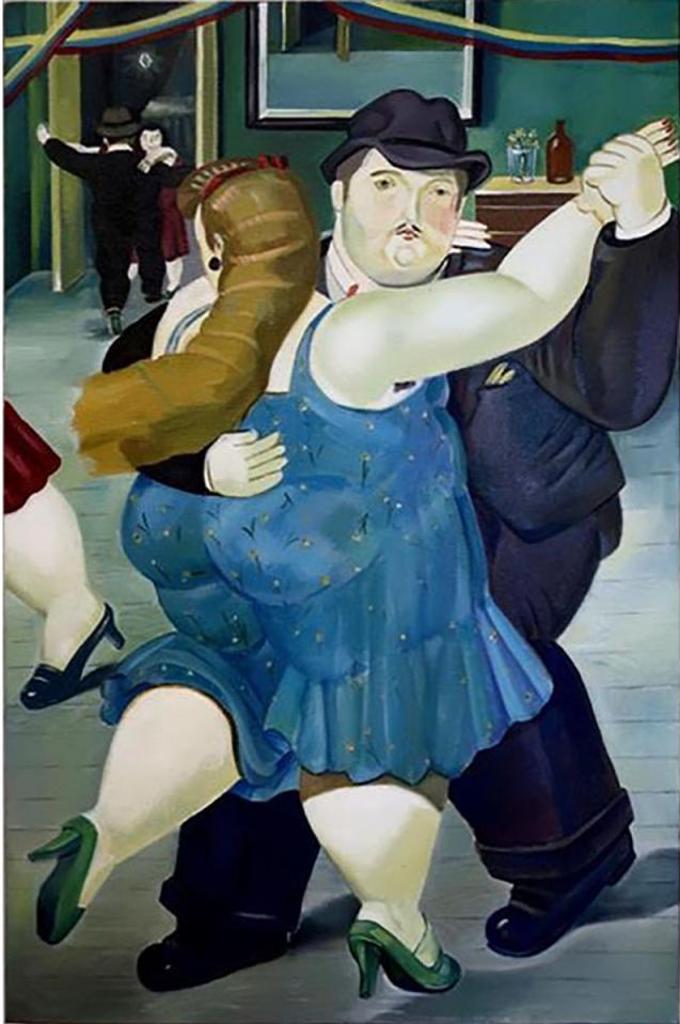 Alex Korenfeld (1944) - Dancing (The Dancers)