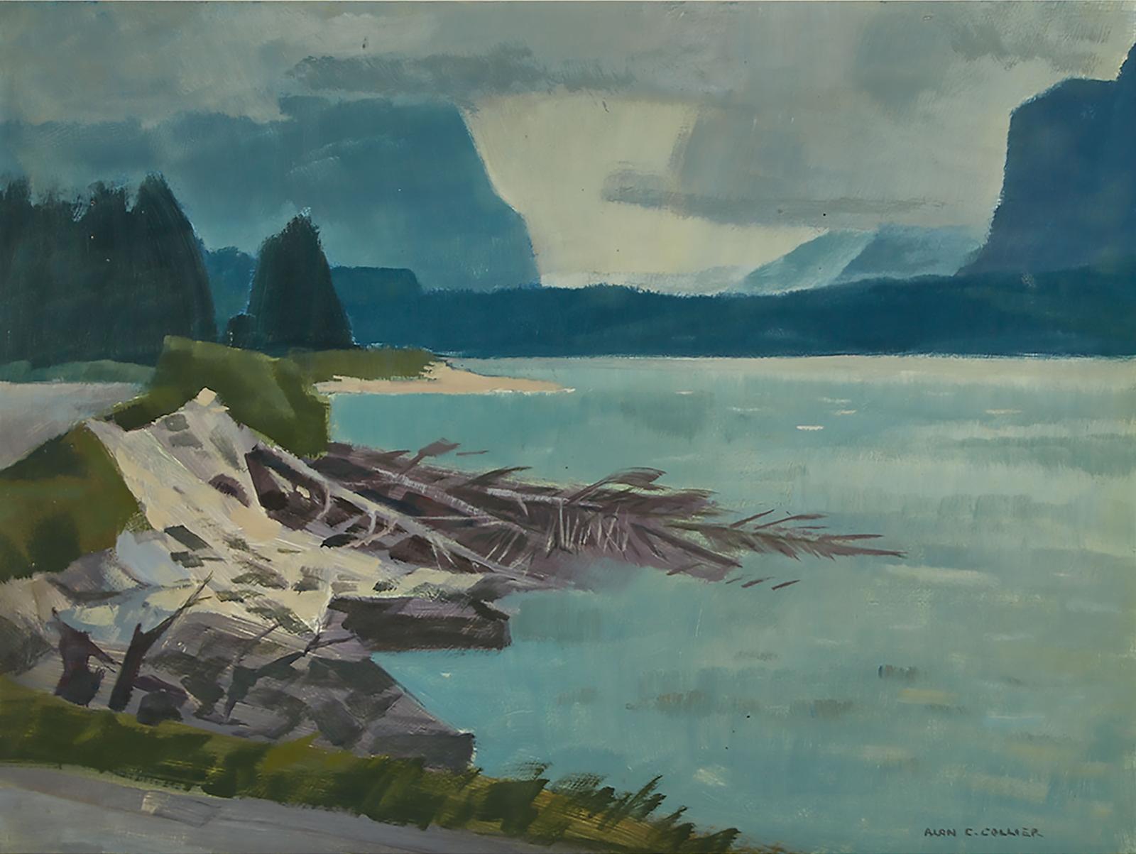 Alan Caswell Collier (1911-1990) - Around The Inlet, Lutak Inlet, Haines, Alaska