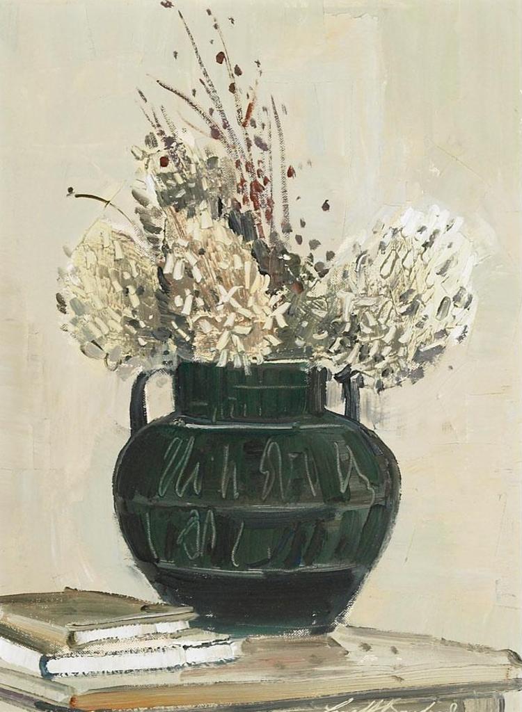 George Lorne Holland Bouchard (1913-1978) - Still Life With Dry Hydrangea, Feb. 19th, 1970