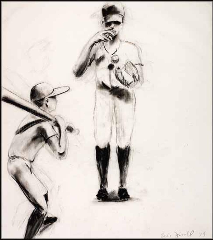 Eric Fischl (1948) - Study for Boys at Bat