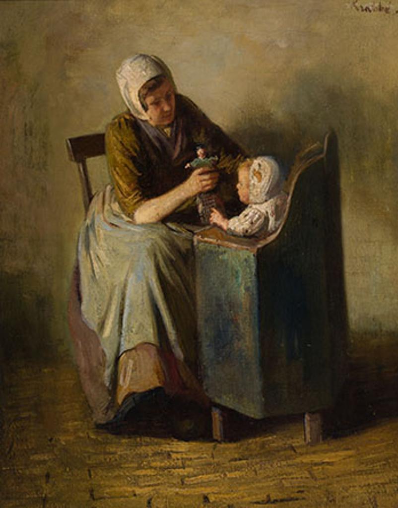 Hendrik Maarten Krabbé (1868-1931) - Amusing Baby