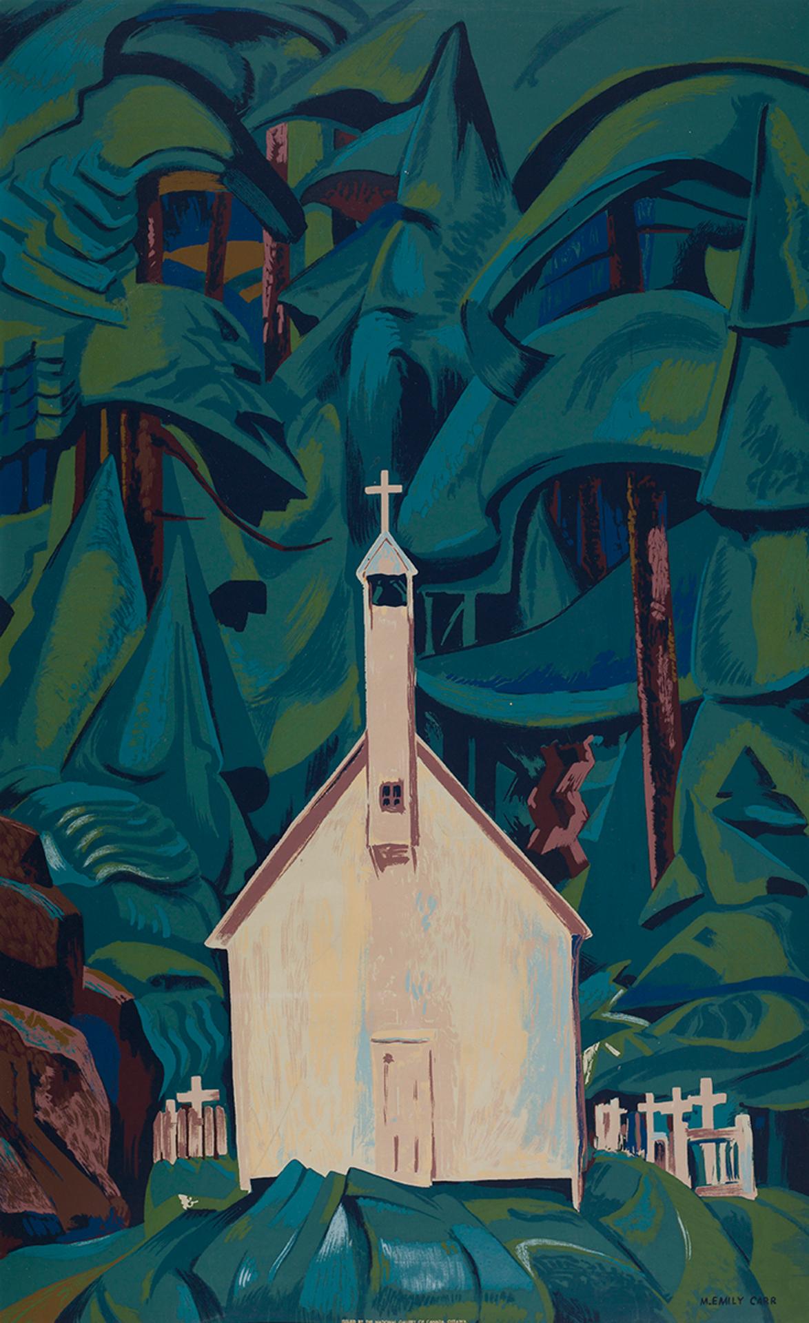 Emily Carr (1871-1945) - Church at Yuquot Village (Indian Church)