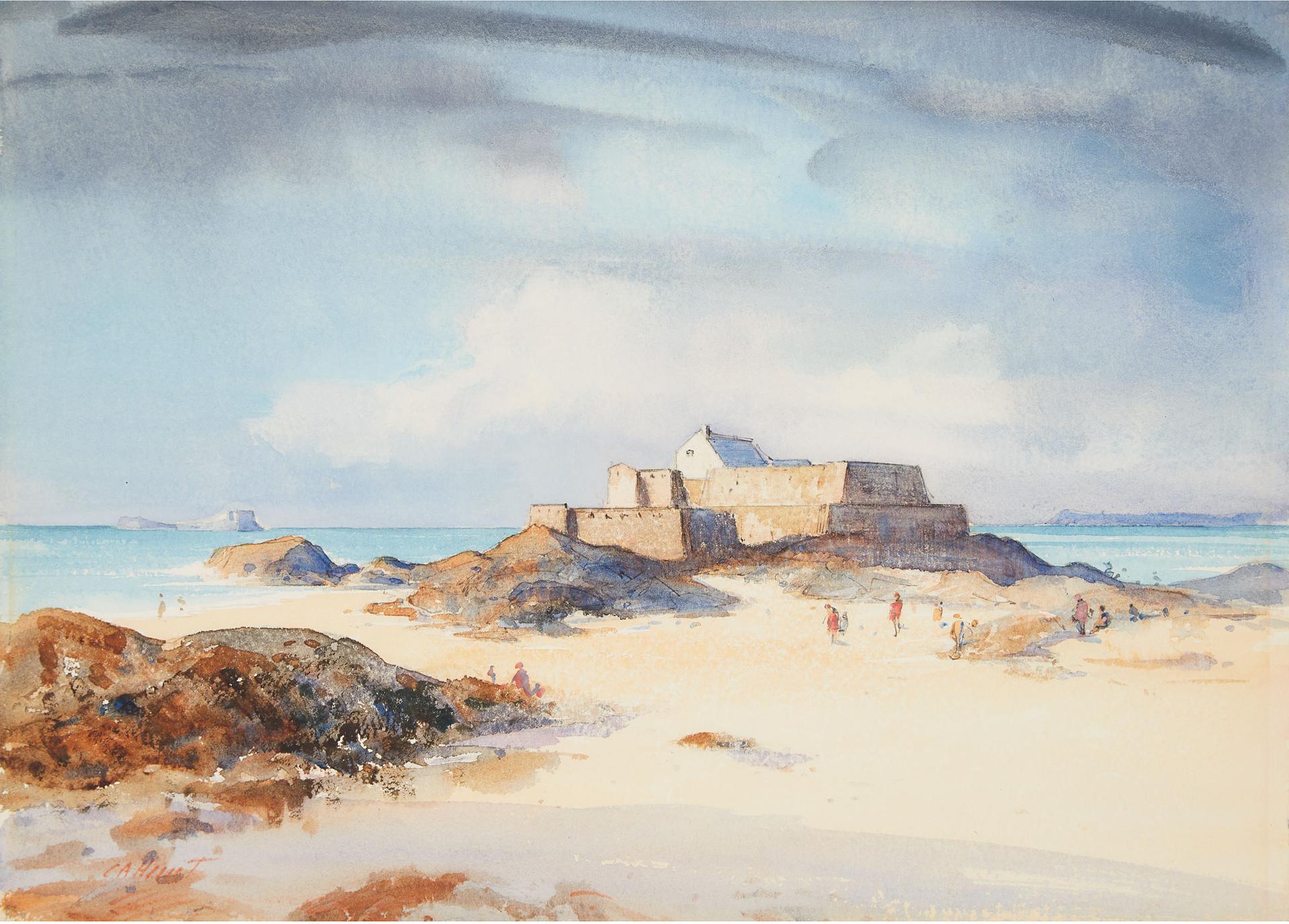 Cecil Arthur Hunt (1873-1965) - St. Malo