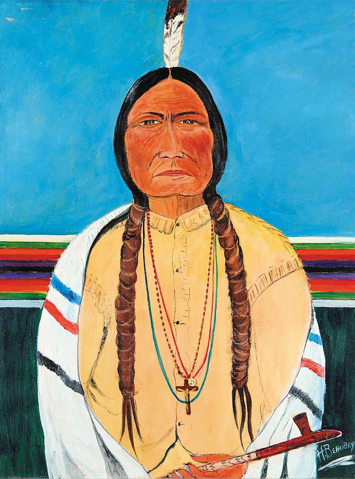 Henry [Askeyjoesno] Beaudry (1921-2016) - Sitting Bull