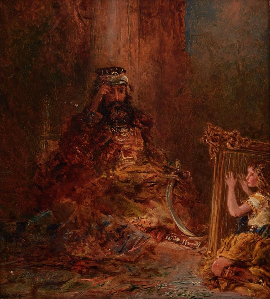 Otto Rheinhold Jacobi (1812-1901) - Saul and King David