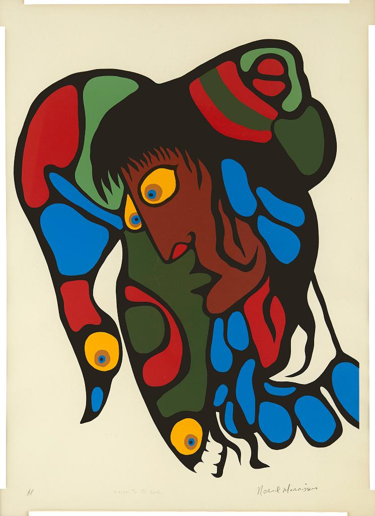 Norval H. Morrisseau (1931-2007) - Vision to its Soul