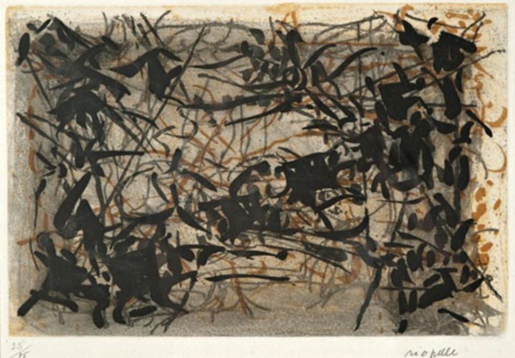 Jean-Paul Riopelle (1923-2002) - Abstract Composition