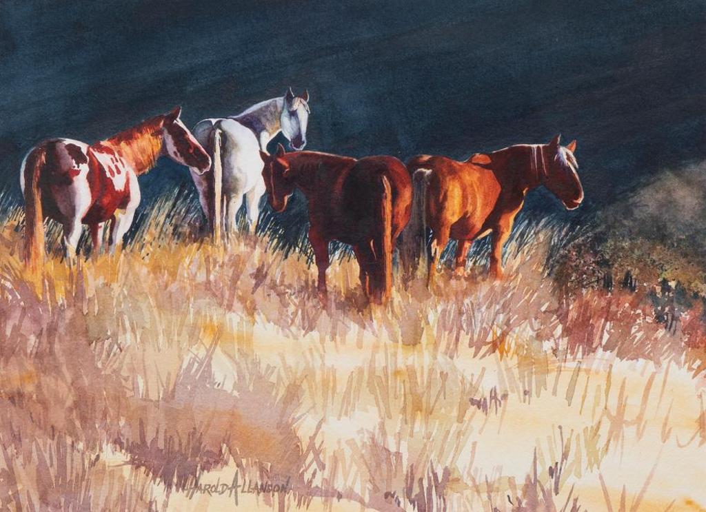 Harold Allanson - Untitled - Four Horses