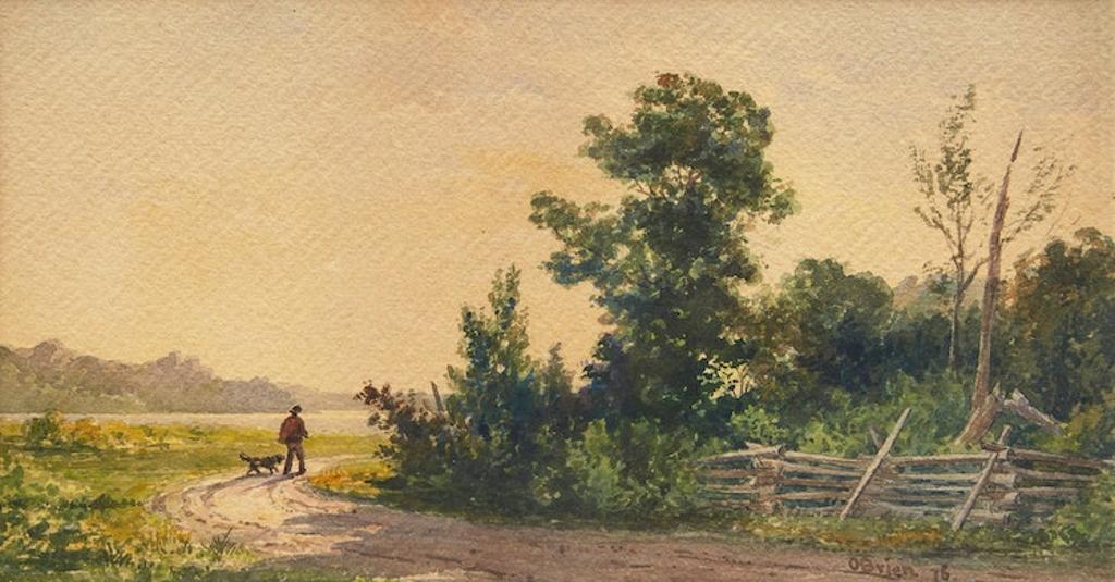 Lucius Richard O'Brien (1832-1899) - On the St. Clair Flats