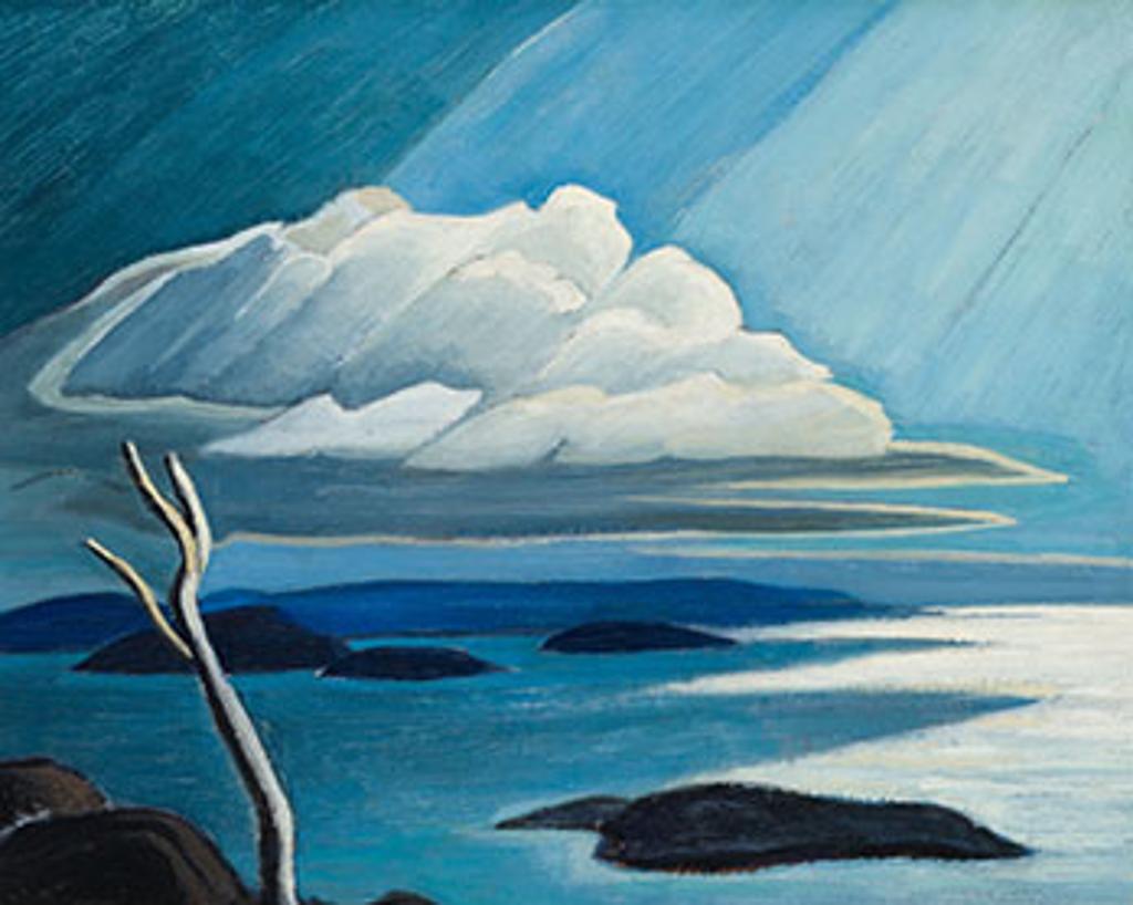 Lawren Stewart Harris (1885-1970) - North East Corner of Lake Superior (Lake Superior Sketch XXXVIII)