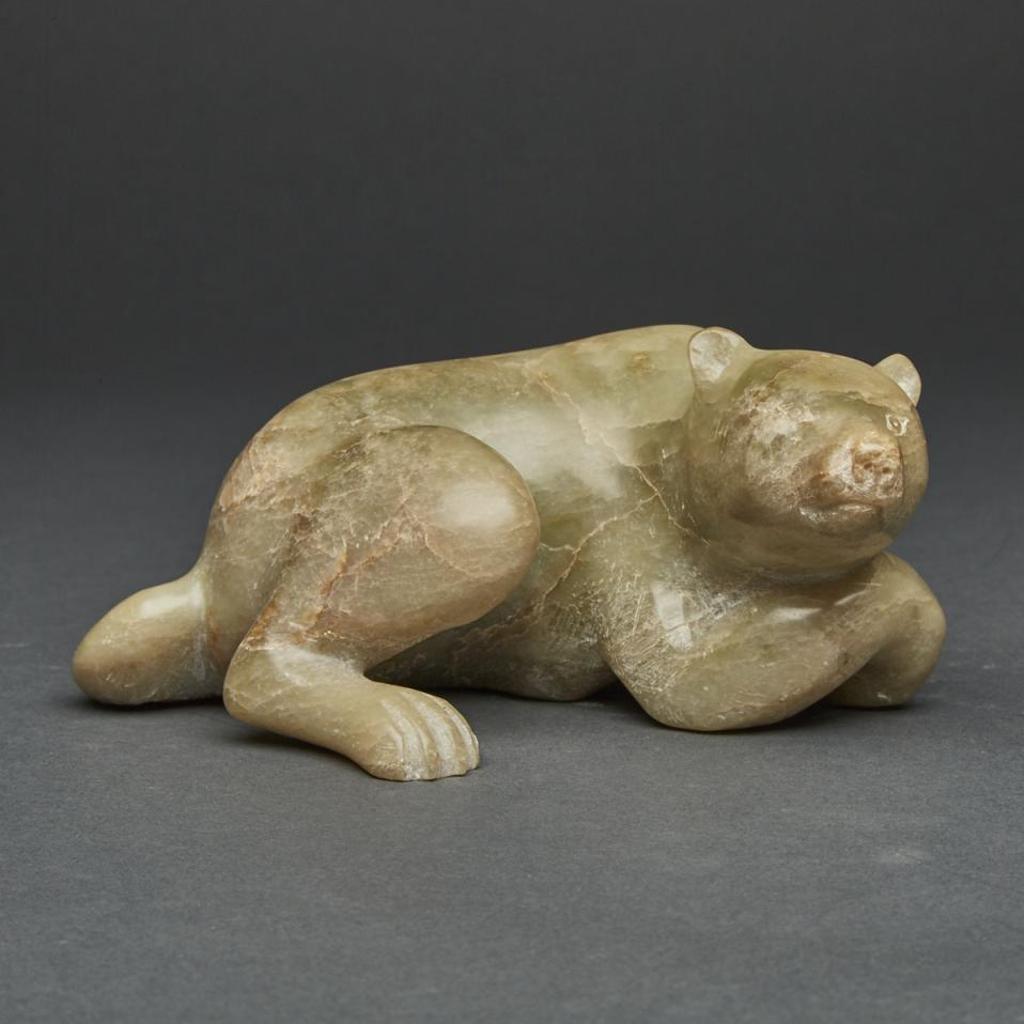 Enook Manomie (1941-2006) - Reclining Dog