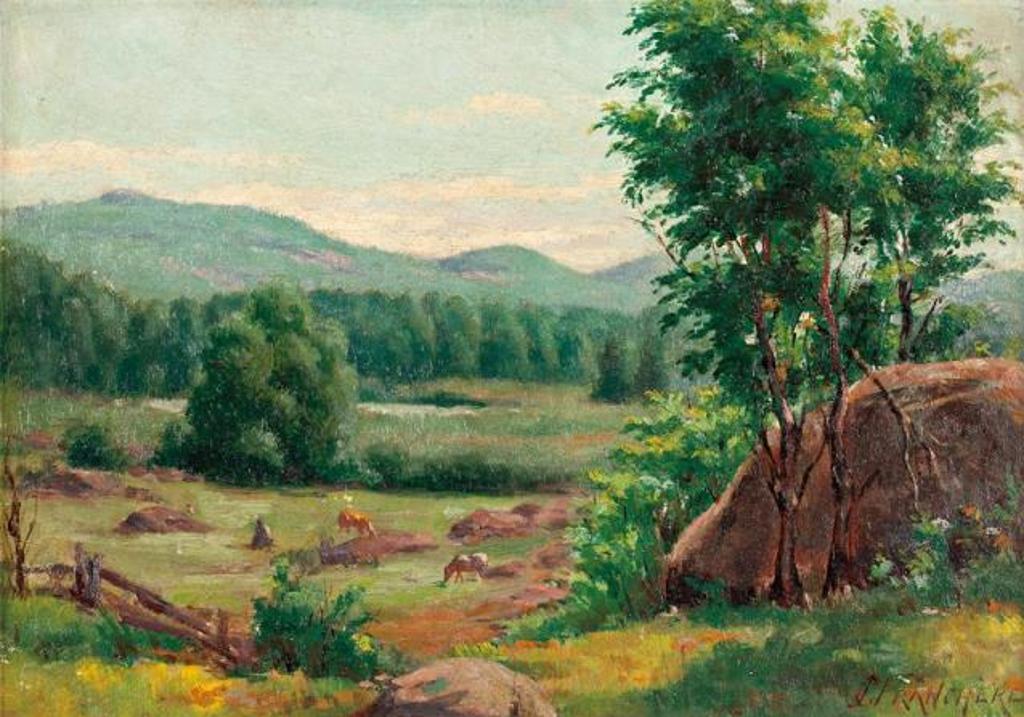Joseph Charles Franchere (1866-1921) - Sunny Pasture