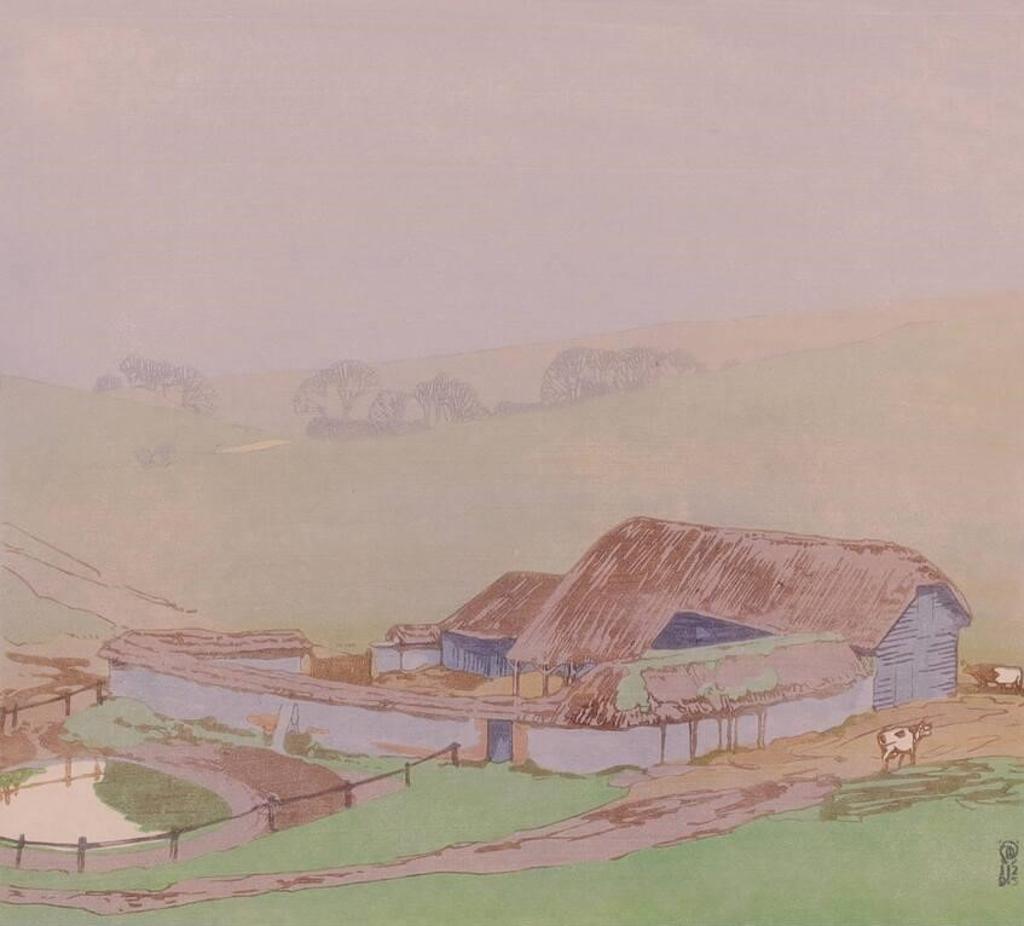 Walter Joseph (W.J.) Phillips (1884-1963) - The Field Barn; 1925