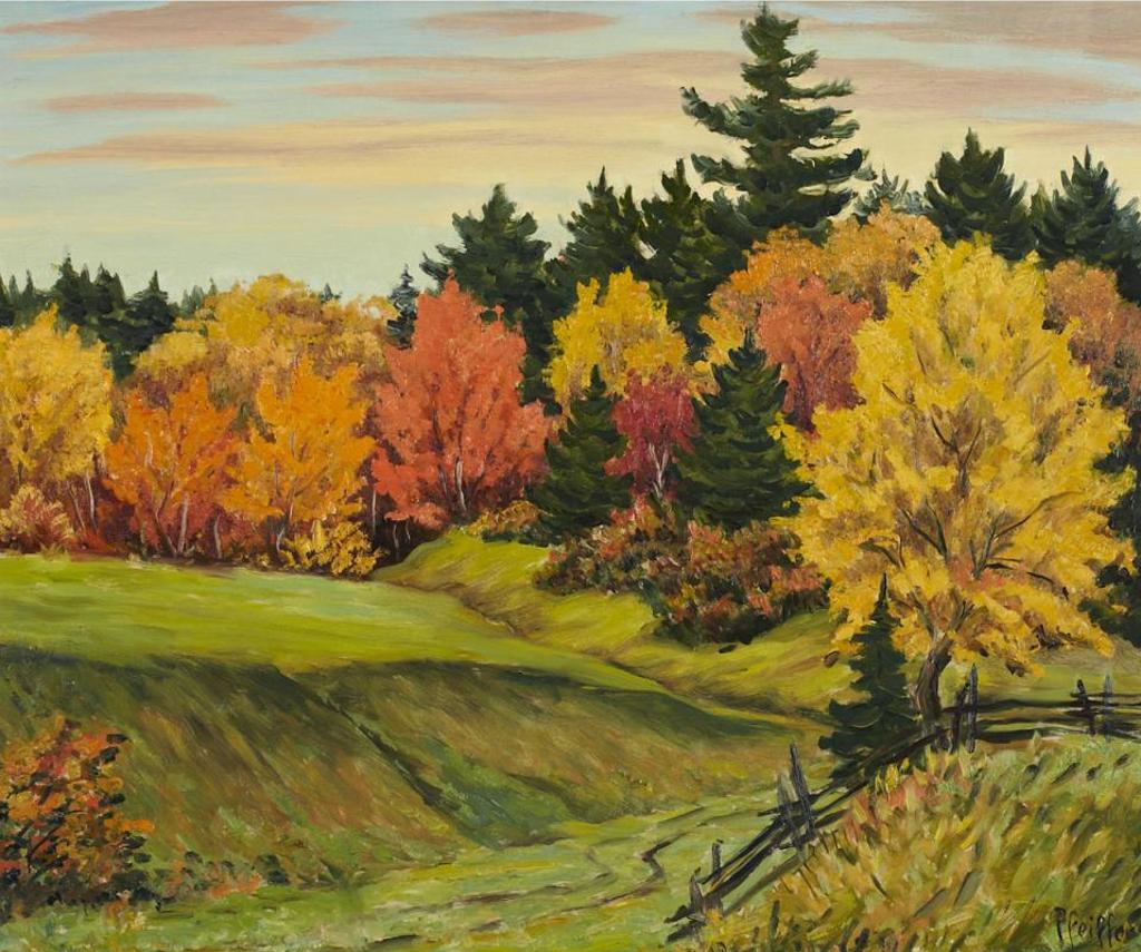 Gordon Edward Pfeiffer (1899-1983) - Autumn Trees