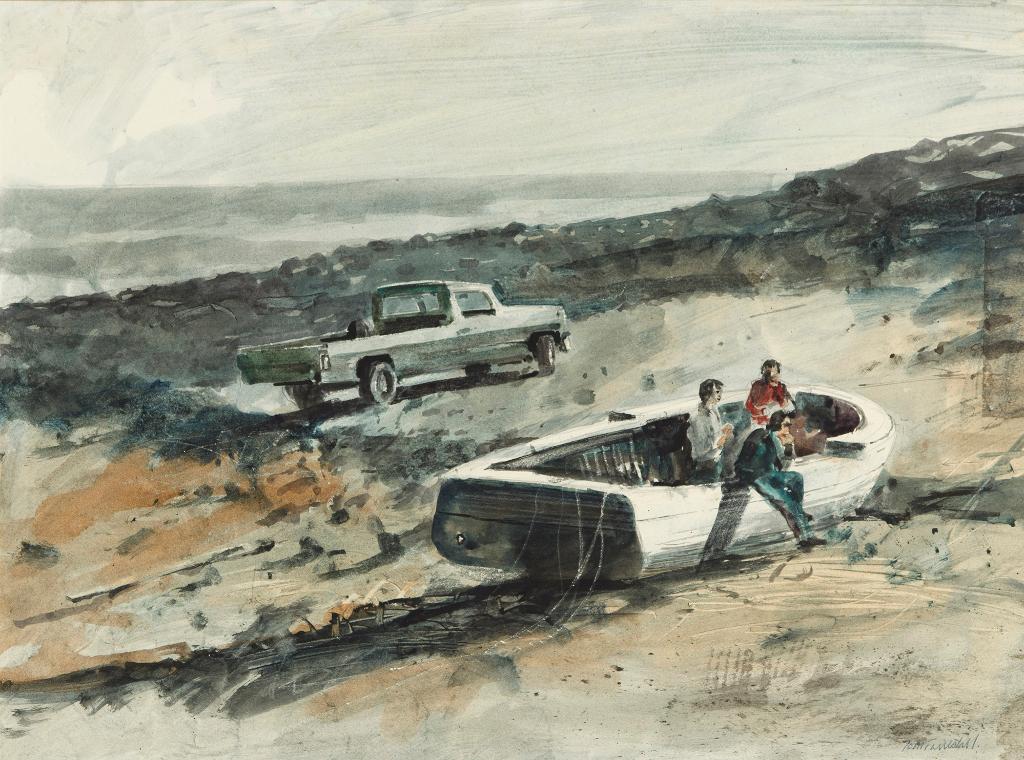 Thomas (Tom) de Vany Forrestall (1936) - Washed Ashore