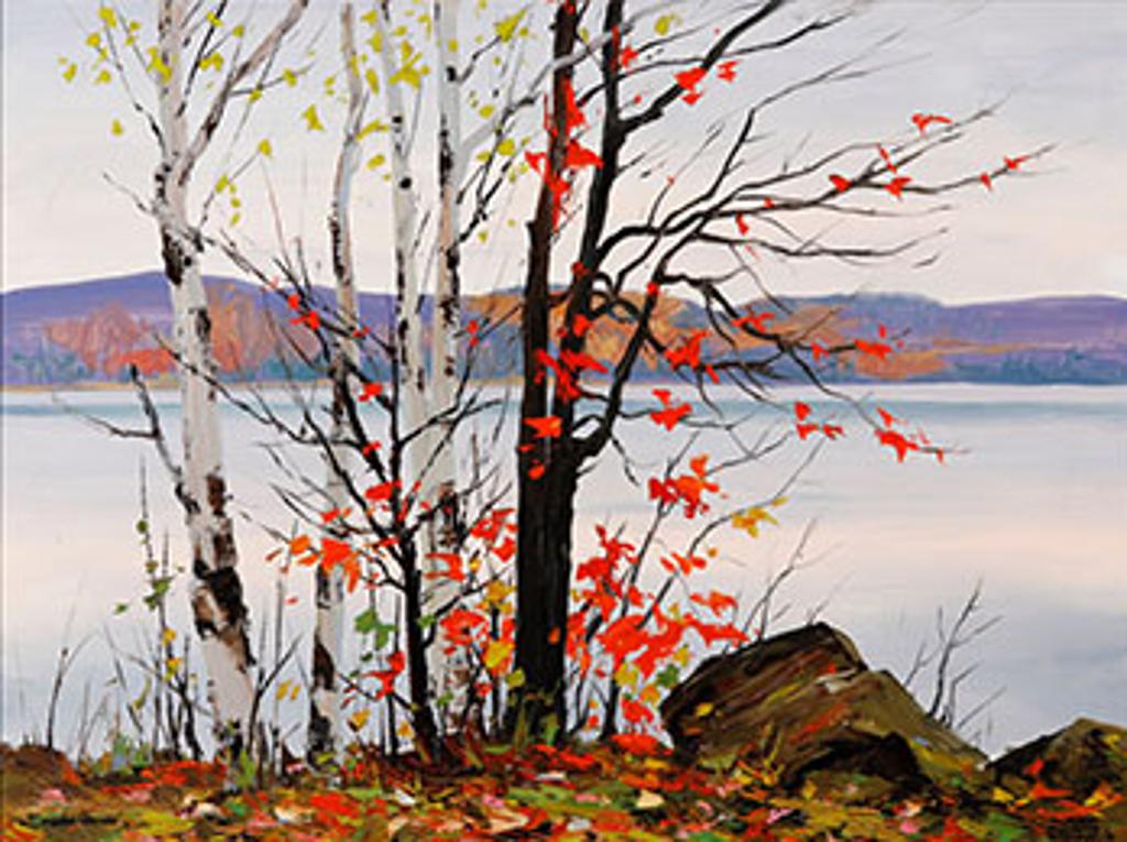 Murray Mccheyne Stewart (1919-2006) - October Calm Hall's Lake (04037)