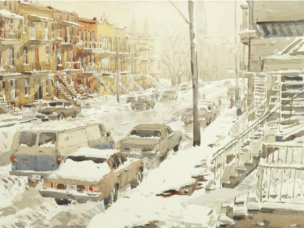 Arto Yuzbasiyan (1948) - Winter In Montreal
