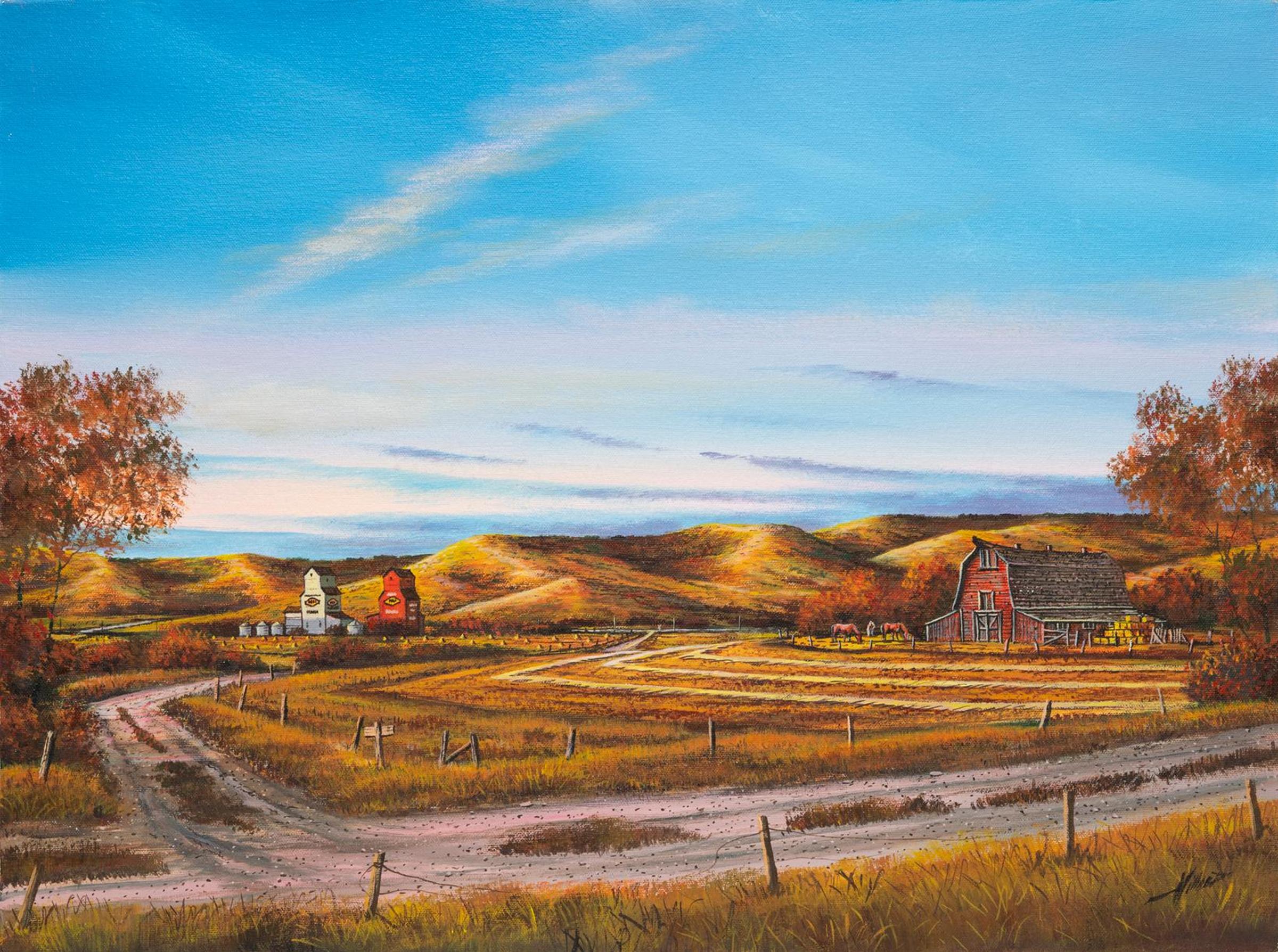 Bob Millard (1947-2014) - Autumn in the Valley -