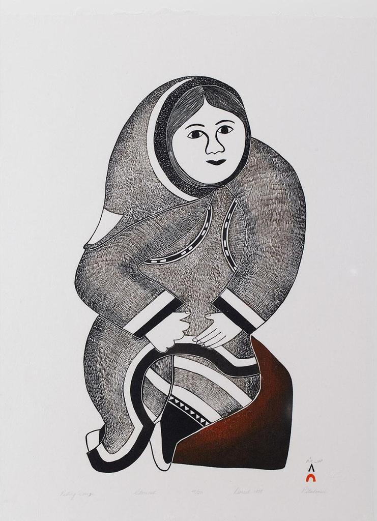 Pitaloosie Saila (1942-2021) - Resting Woman