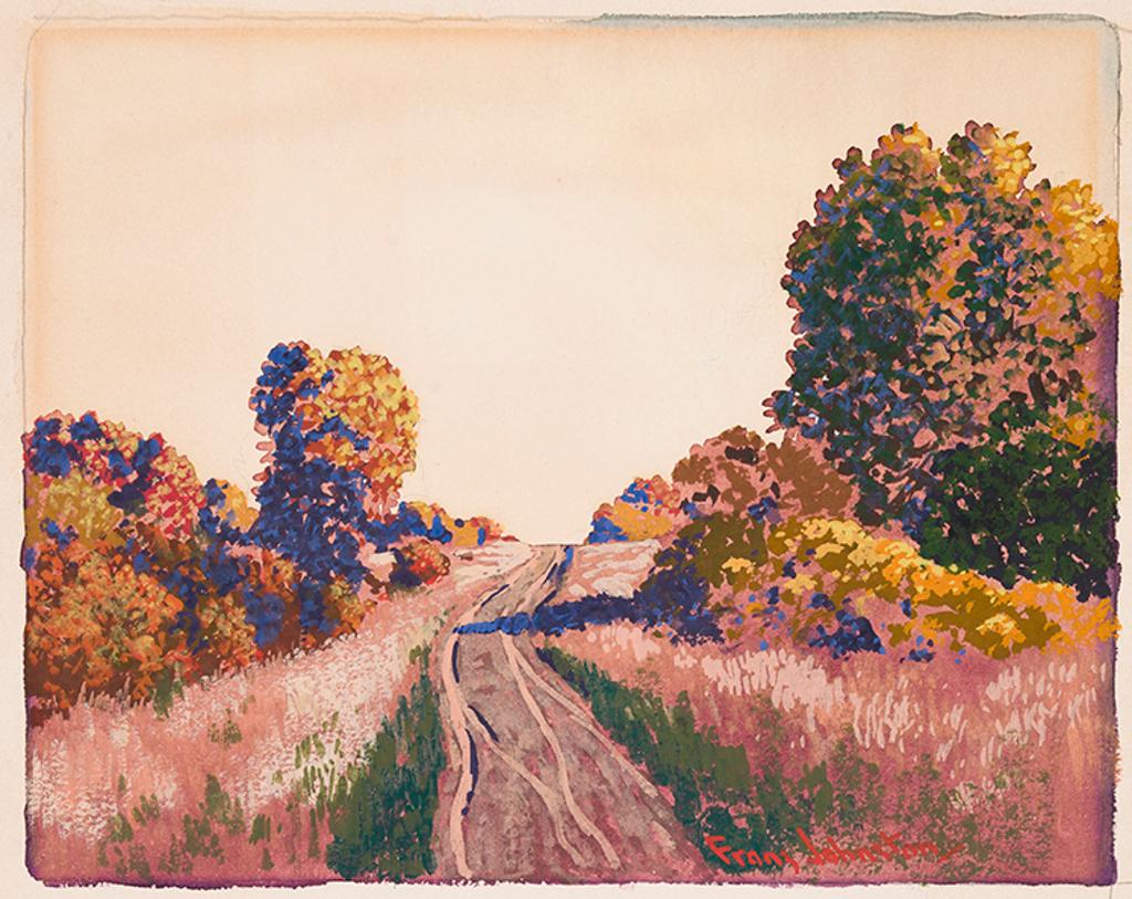 Frank (Franz) Hans Johnston (1888-1949) - October Road