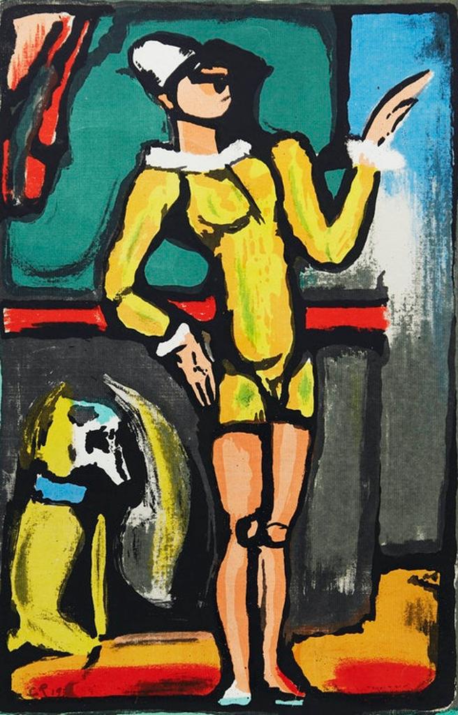 Georges Rouault (1871-1958) - Harlequin and Dog