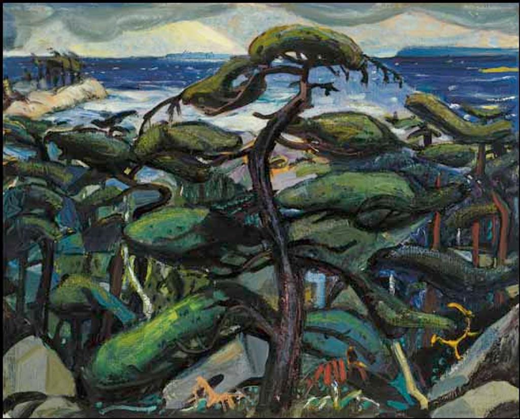 Arthur Lismer (1885-1969) - Dark Pine, Georgian Bay