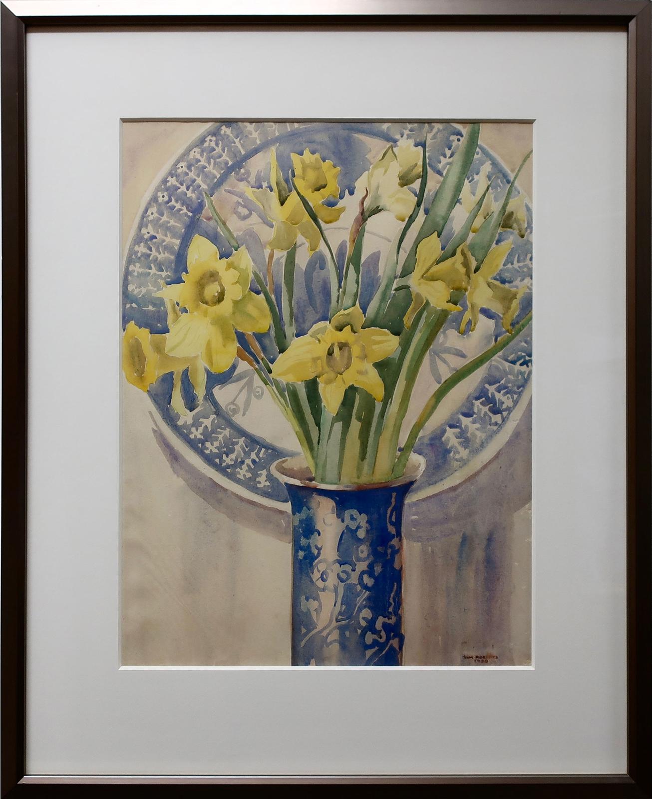 Thomas Keith (Tom) Roberts (1909-1998) - Daffodils
