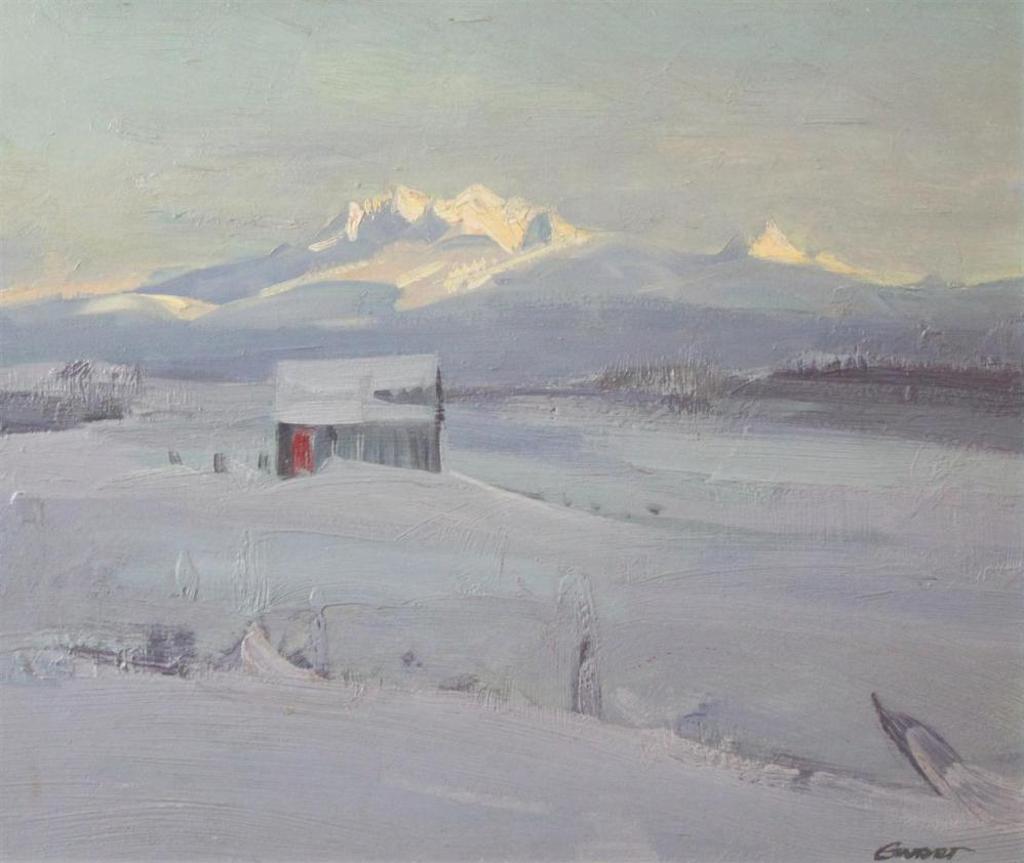 Peter Maxwell Ewart (1918-2001) - Winter Day Near Aldergrove