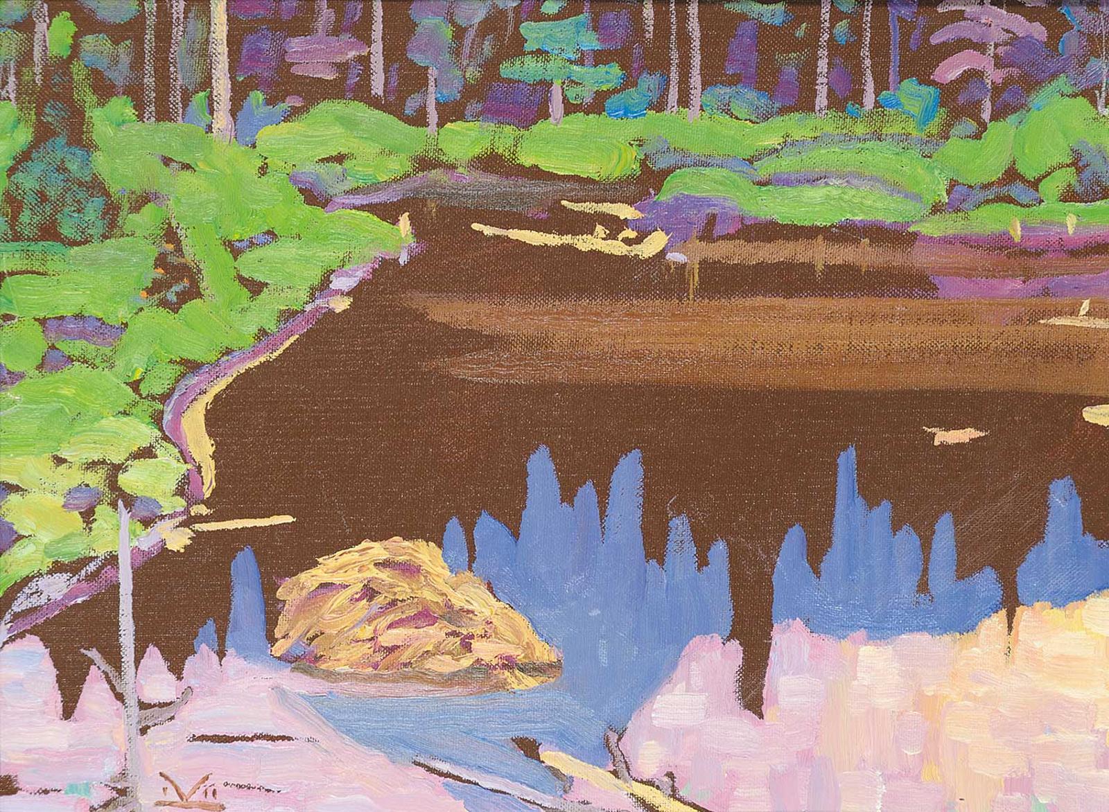 Illingworth Holey (Buck) Kerr (1905-1989) - Mountain Reflection