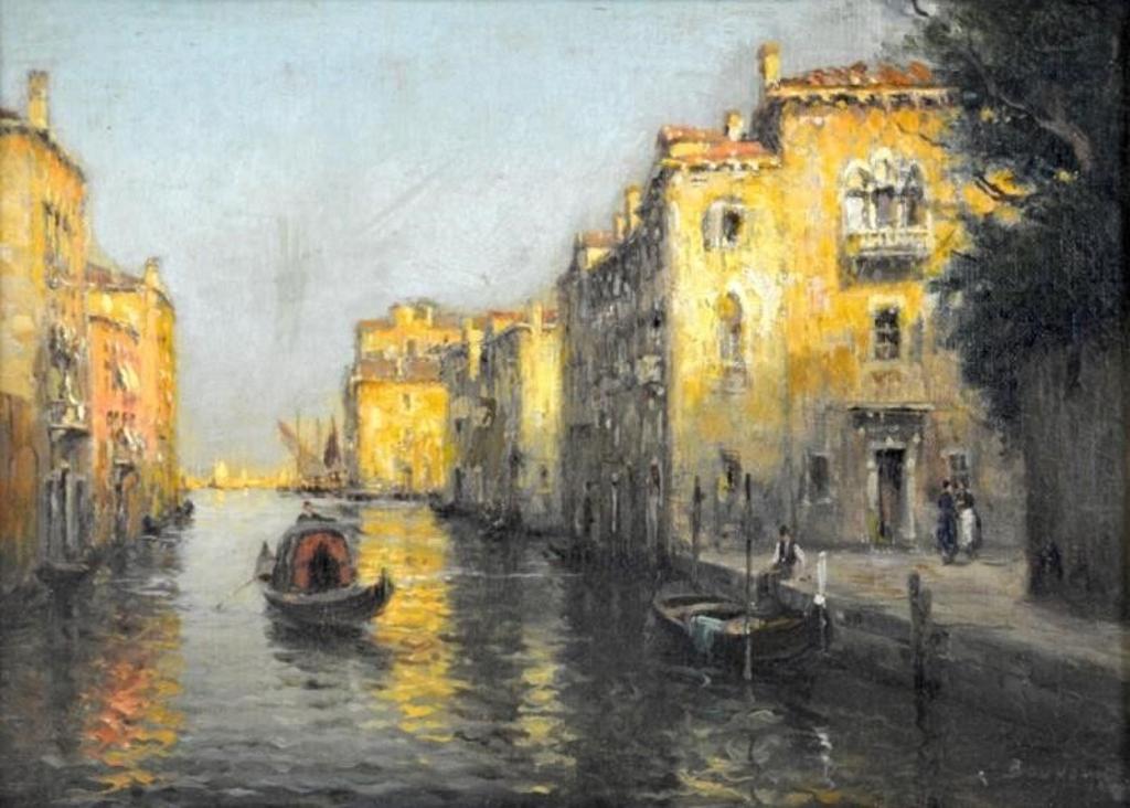 Joseph-Antoine Bouvard (1840-1920) - Venice at Dusk