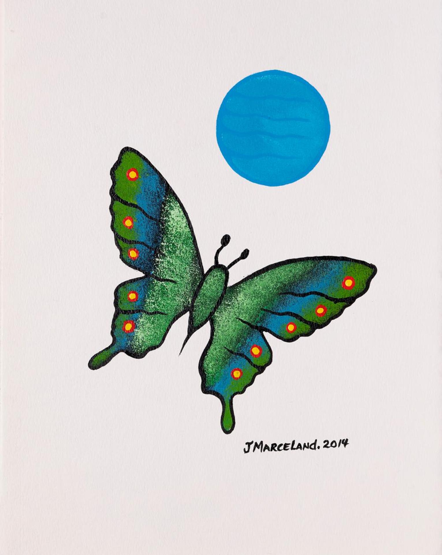 Johnny Marceland - Untitled - Butterfly