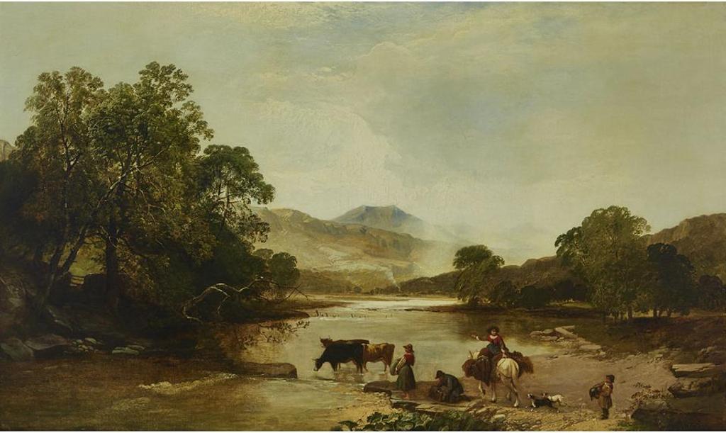 Henry John Boddington (1811-1865) - THE FORD, 1846