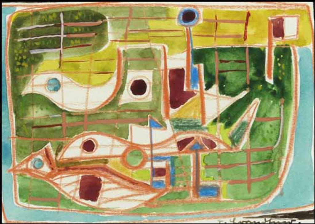 Fritz Brandtner (1896-1969) - Homage à Paul Klee