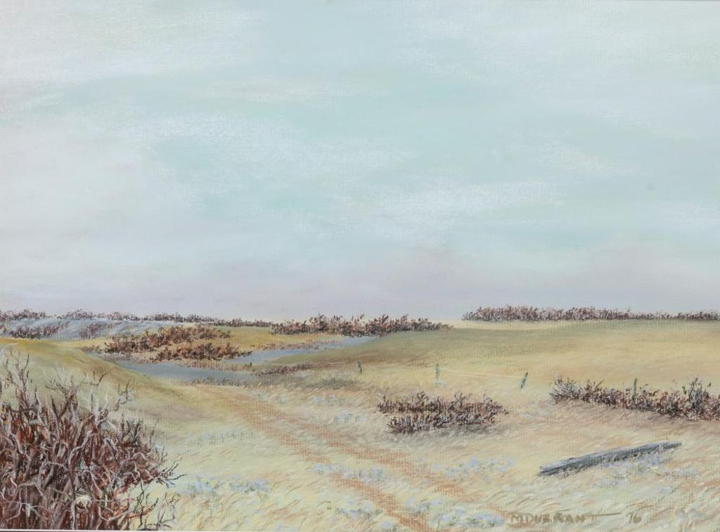 Marjorie Durrant (1926-2012) - Untitled - Prairie Landscape