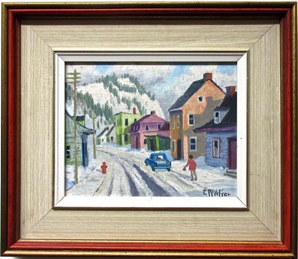 Gordon Edward Pfeiffer (1899-1983) - Little Champlain Street, Quebec