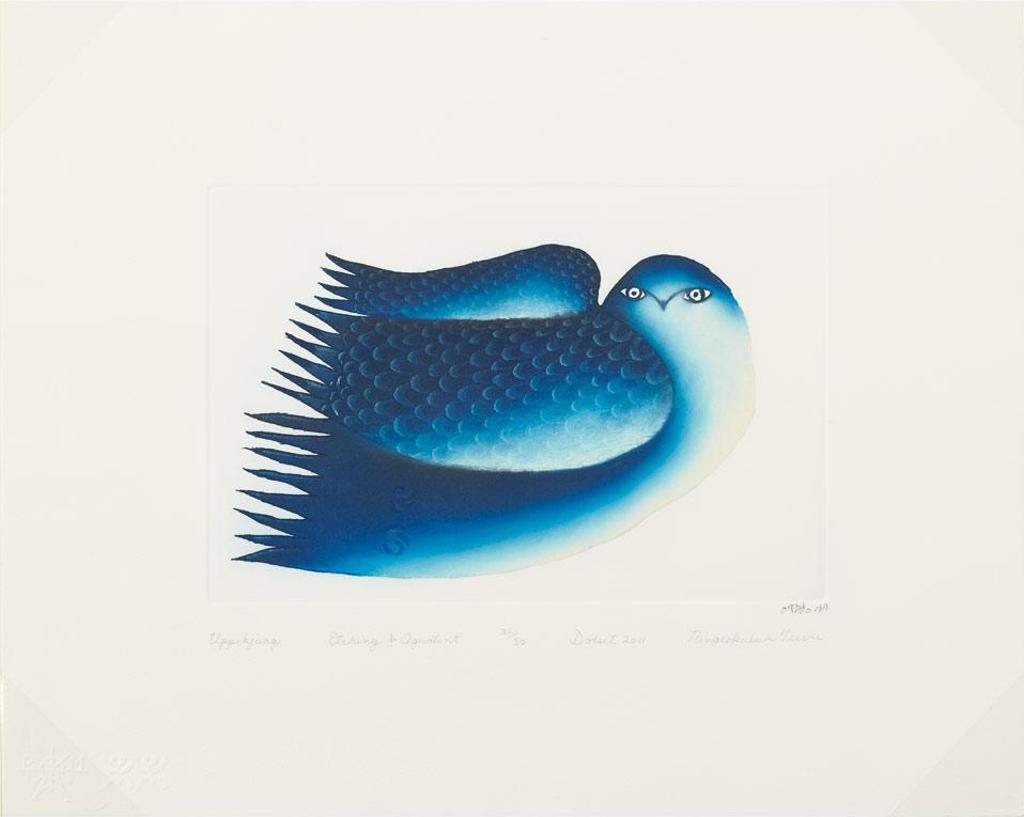 Ningeokuluk Teevee (1963) - Uppikjuaq (Blue Owl)