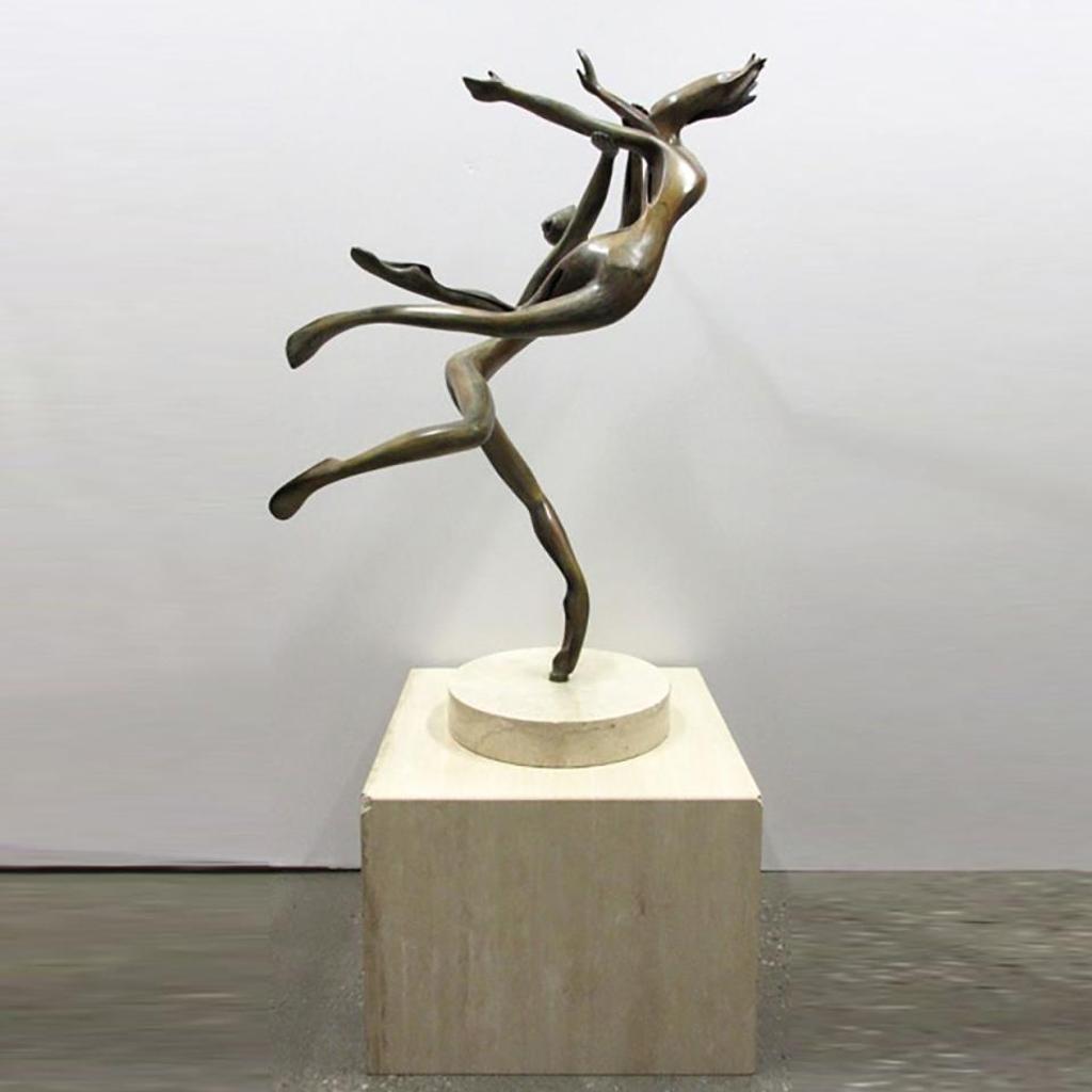 Esther Wertheimer (1926-2008) - Untitled (Graceful Dancers)