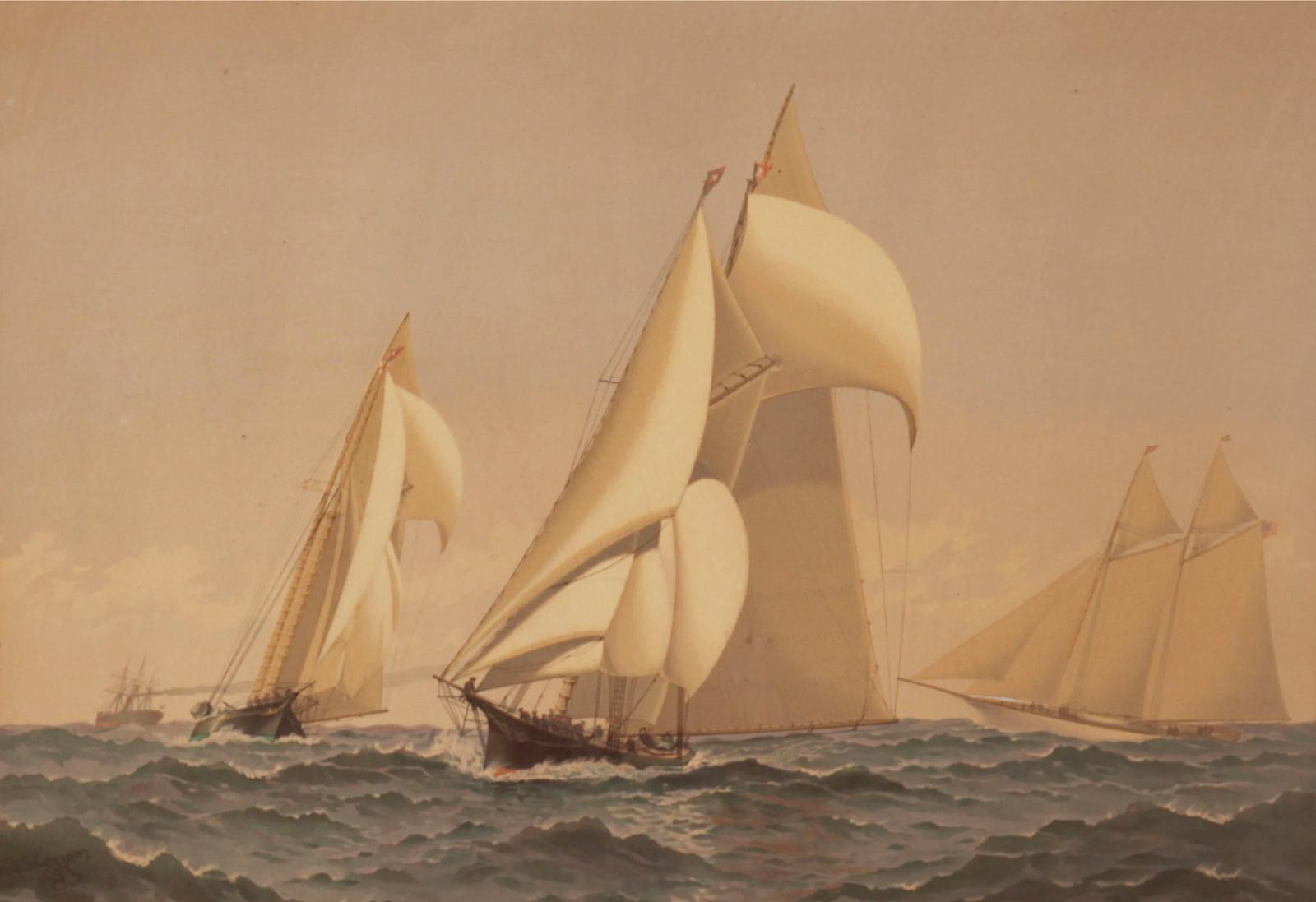 Frederic Schiller Cozzens (1846-1928) - Marine Scene